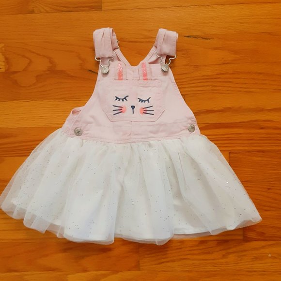 Oshkosh B'gosh Overall Bunny Jumper Dress - Picture 3 of 15